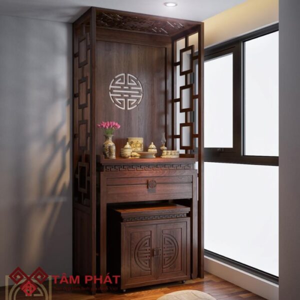 Mẫu bàn thờ đẹp - bàn thờ Tâm Phát