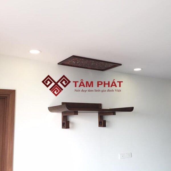 Mẫu bàn thờ treo tường đẹp TT2019