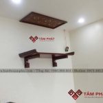 Bàn thờ treo tường kích thước chuẩn lỗ ban
