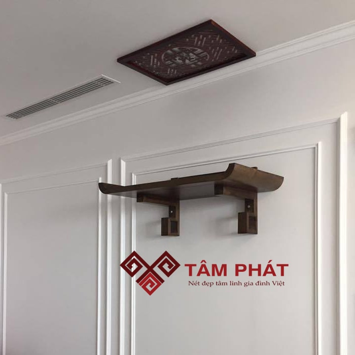 Bàn thờ treo tường gỗ Gụ mẫu BTG2048