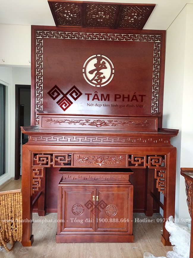 Mẫu bàn thờ 2 cấp BT-1188