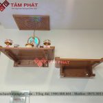 Màu sắc bàn thờ Tâm Phát cũng rất đa dạng