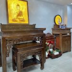 Tranh treo bàn thờ Phật đa dạng về thiết kế