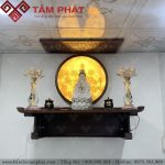 Bàn thờ Tâm Phát sử dụng 100% gỗ tự nhiên cho độ bền cao