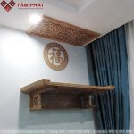 Bàn thờ treo kích thước lớn 61x107