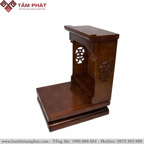 Bàn thờ Thần Tài làm bằng gỗ Sồi tự nhiên