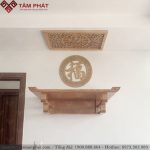 Bàn thờ treo tường TT2016 là lừa chọn của nhiều hộ gia đình