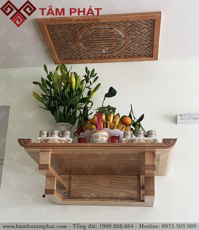 Bàn thờ treo tường mẫu TT2029