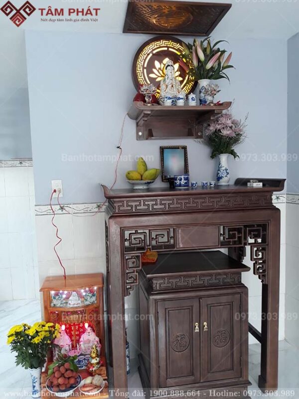 Đặt Riêng Thiết Kế Bàn Thờ Bằng Gỗ Tư Vấn Miễn Phí