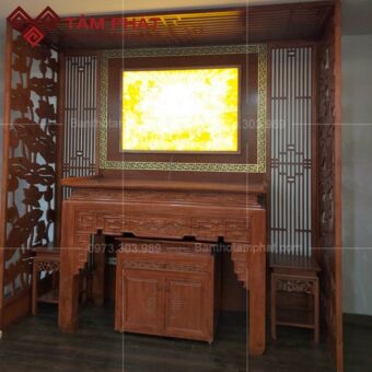 Mẫu phòng thờ sang trọng BT-1140