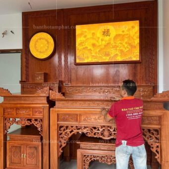 Tranh trúc chỉ chữ Phúc