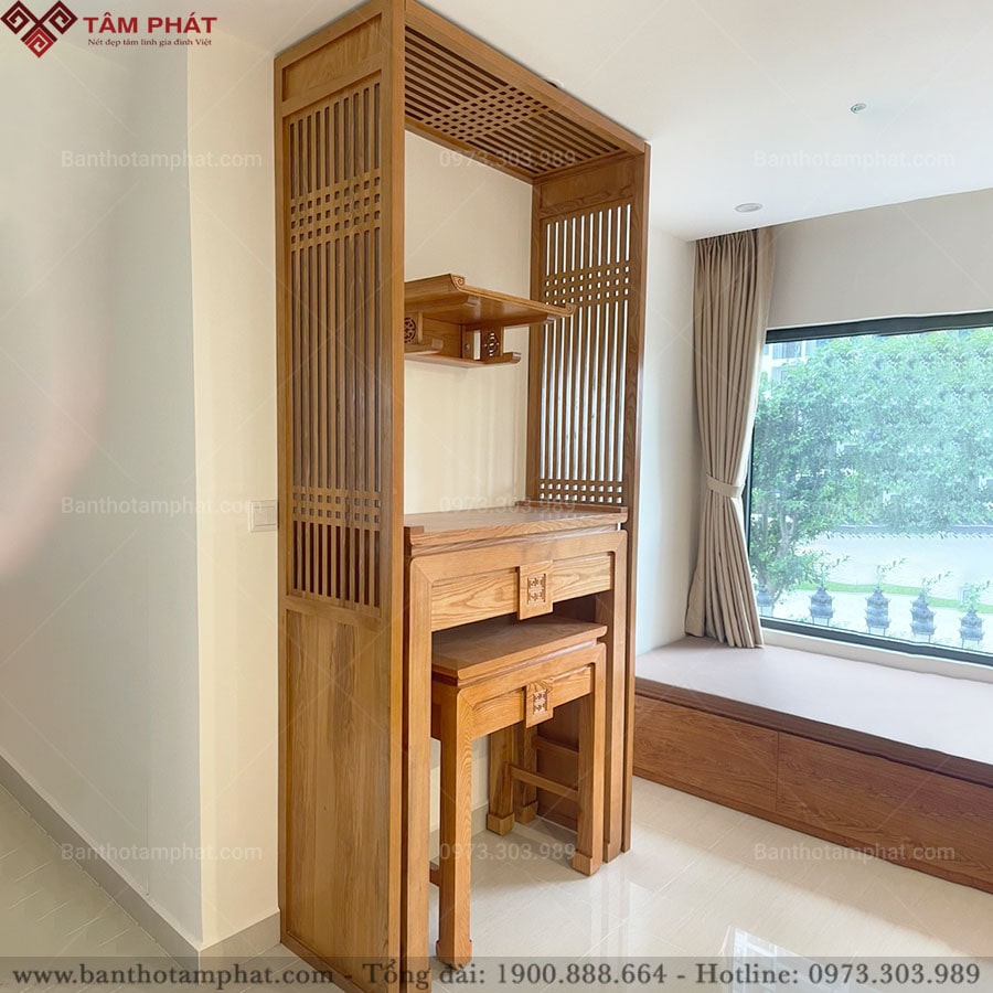 Bàn thờ chung cư đơn giản BT-1197