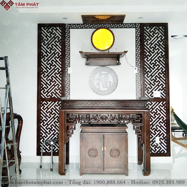 Mẫu bàn thờ đẹp Tâm Phát BT-1265