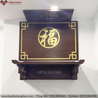 Bàn thờ treo trang trí ốp đẹp TT2088