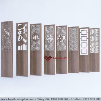 Vách ngăn phòng thờ chung cư VN-001