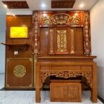 Phòng thờ được Tâm Phát thi công cho khách hàng