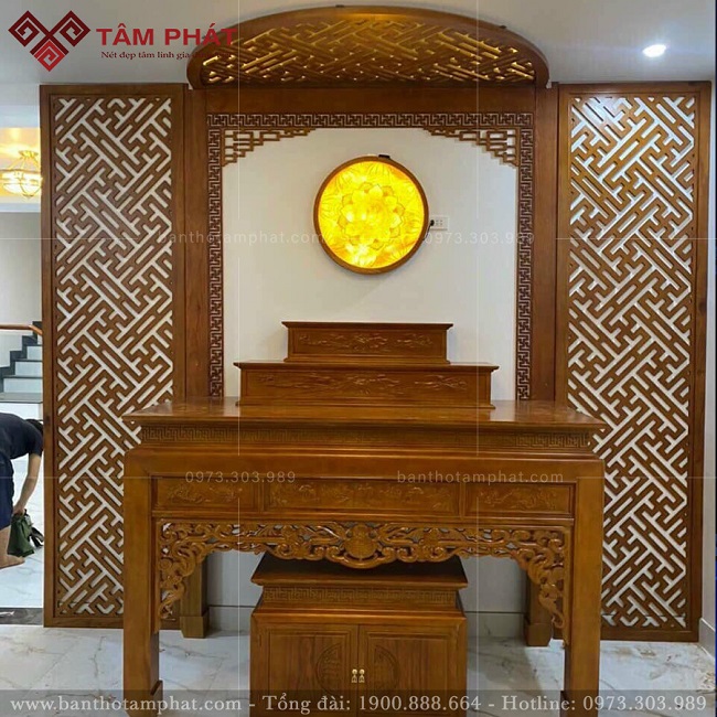 Bàn thờ tam cấp đẹp BT-1531