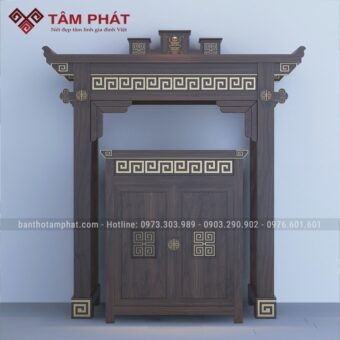 Mẫu bàn thờ thiết kế mới BT-1516
