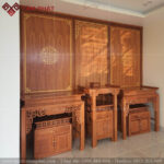 Phòng thờ BT-1254 chất lượng cao, chuẩn phong thủy.