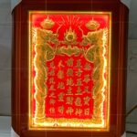 Bài vị đa dạng kích thước màu sắc.