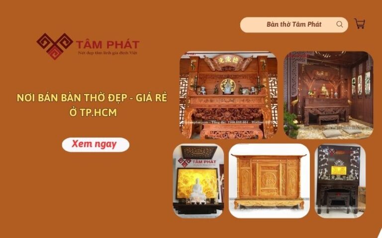 nơi bán bàn thờ ở tphcm