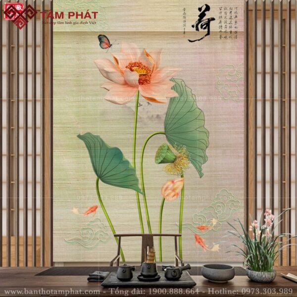 Rèm mành trúc REM-0054 đa dạng họa tiết, kích thước.