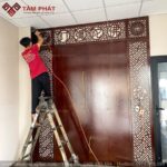 Hoàn thiện trọn gói bởi đội ngũ kỹ thuật cao Tâm Phát.
