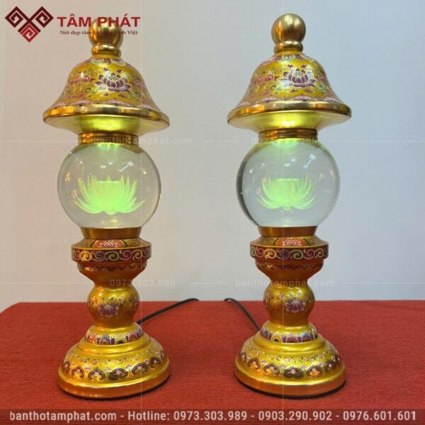 Đèn led điện, đổi nhiều màu.