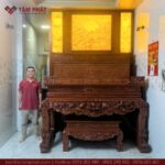 Sập thờ phù hợp với các không gian thờ cúng có diện tích lớn như nhà thờ họ, từ đường, biệt thự,...