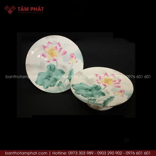 Mâm bồng hoa sen đẹp.