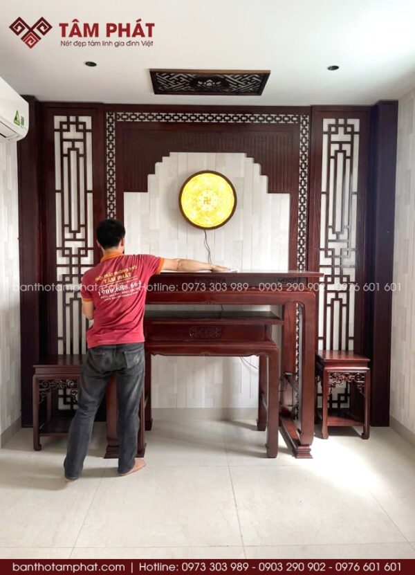Phương án thờ bám sát nhu cầu và không gian