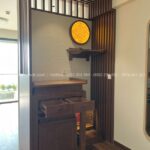 Thiết kế theo lối đơn giản hiện đại, bám sát khuôn viên nhà cửa.