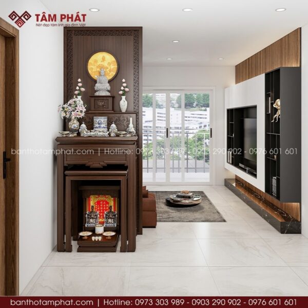 Bàn Thờ Phật Giá Bình Dân Giá Rẻ Mẫu Hiện Đại