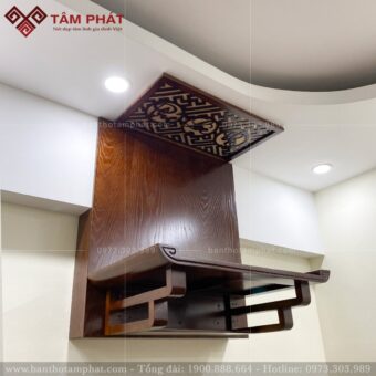 Chất Liệu Gỗ Tự Nhiên Cho Mẫu Bàn Thờ Phật