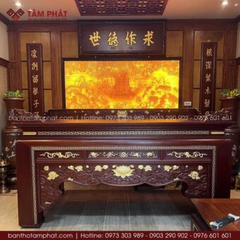 Là lựa chọn lý tưởng cho những gia chủ đề cao sự tôn nghiêm, hiếu kính và phong thủy thịnh vượng.