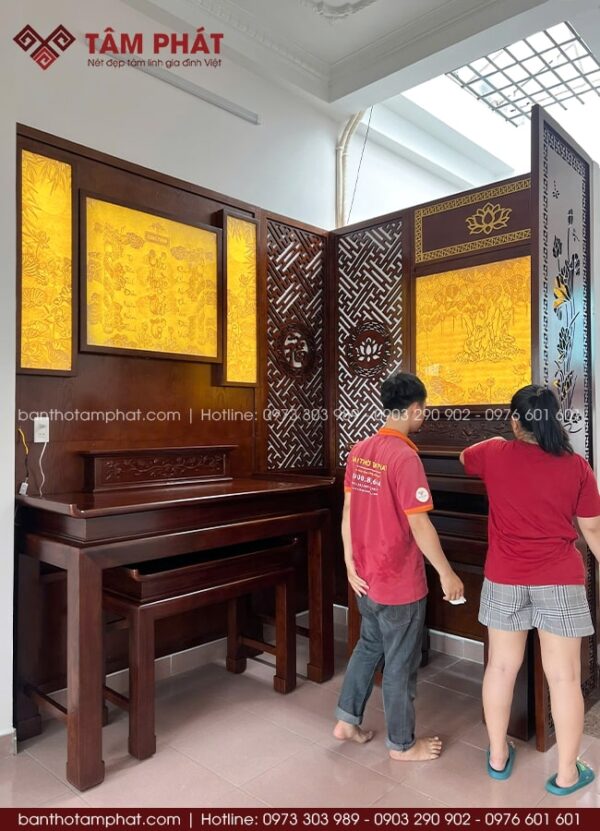 Tâm Phát bảo hành phòng thờ 20 năm, bảo trì trọn đời.