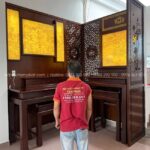 Bố trí chữ L dễ dàng thờ tự, chăm nom hương khói.