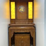 Thiết kế phòng thờ BT-1696 bám sát thực tế không gian nhà cửa.