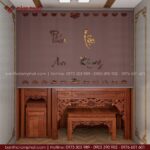 Các Mẫu Bàn Thờ Gia Tiên Gỗ Tự Nhiên Tại Tâm Phát