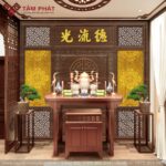 Thiết kế hài hòa vào không gian tổng thể, tạo nên sự trang nghiêm, sang trọng.