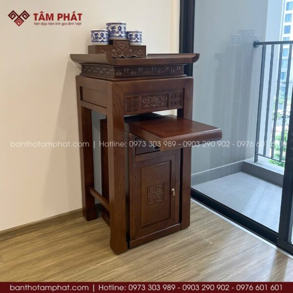 Mỗi chi tiết đều được hoàn thiện kỹ, như cách gửi trọn lòng thành kính đến gia tiên.