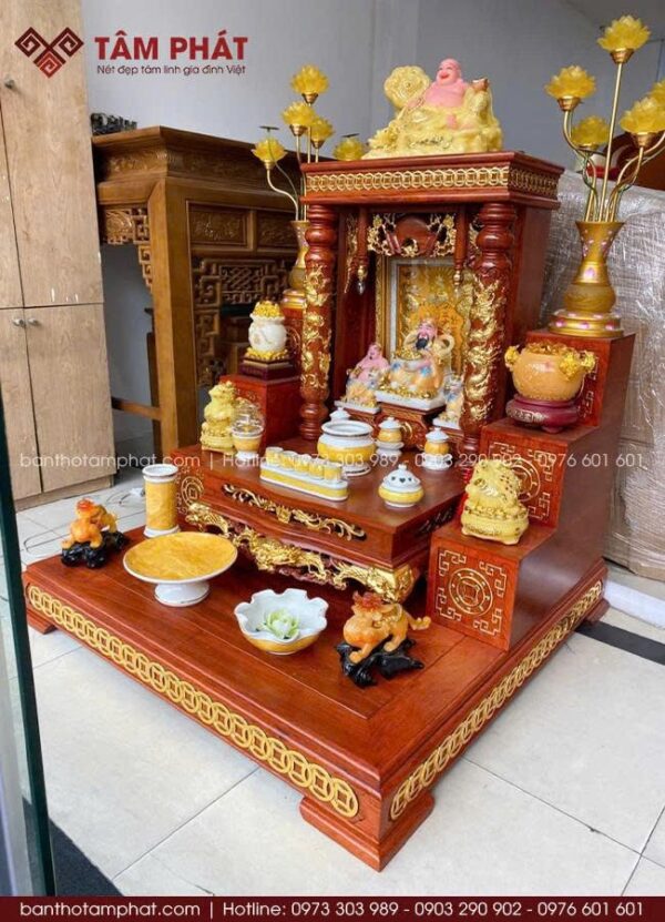 Combo bàn thờ Thần Tài đầy đủ