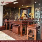 Một gian thờ chỉn chu, cân bằng và đầy đủ là biểu tượng cho cuộc sống vẹn toàn, tâm hồn viên mãn, cũng là điểm tựa tinh thần giúp mọi người giữ tâm sáng, hướng thiện.