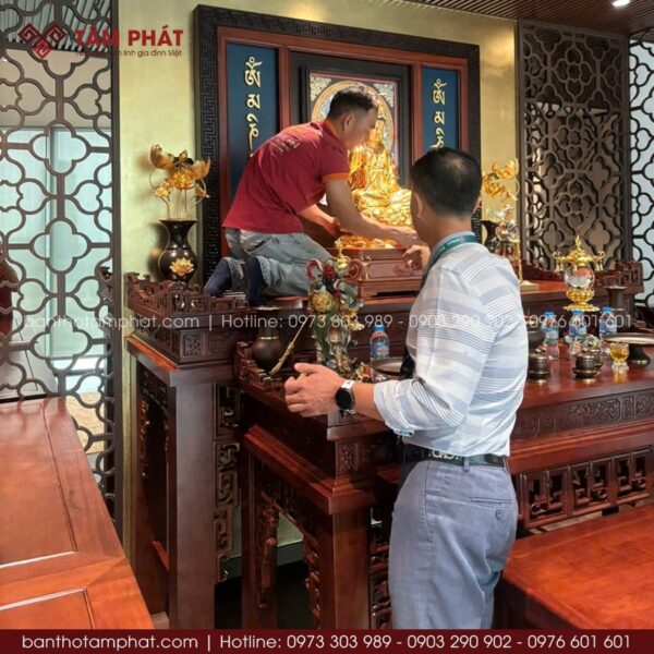 Nếu quý gia chủ đang tìm kiếm một phòng thờ Phật trọn vẹn cho gia đình và công ty, hãy để Tâm Phát đồng hành trên hành trình kiến tạo chốn linh thiêng này.