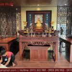 Bố Trí Hoành Phi Câu Đối Cho Bàn Thờ Ông Bà Tổ Tiên