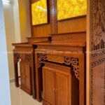 Đồng bộ thiết kế bàn thờ, đảm bảo chất lượng sản phẩm đến tay quý gia chủ.