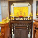 Phòng thờ Tam Thế Phật đẹp mẫu BT-1769