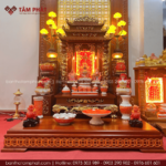 Bộ bàn thờ Ông Địa Thần Tài cao cấp bán chạy nhất mẫu BTT-3033