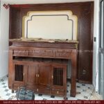 Mẫu phòng thờ đơn giản, phù hợp với không gian nhà phố, chung cư, biệt thự.