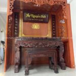 Giải pháp hoàn thiện đẹp cho những không gian thờ có sẵn bàn thờ, sập thờ.